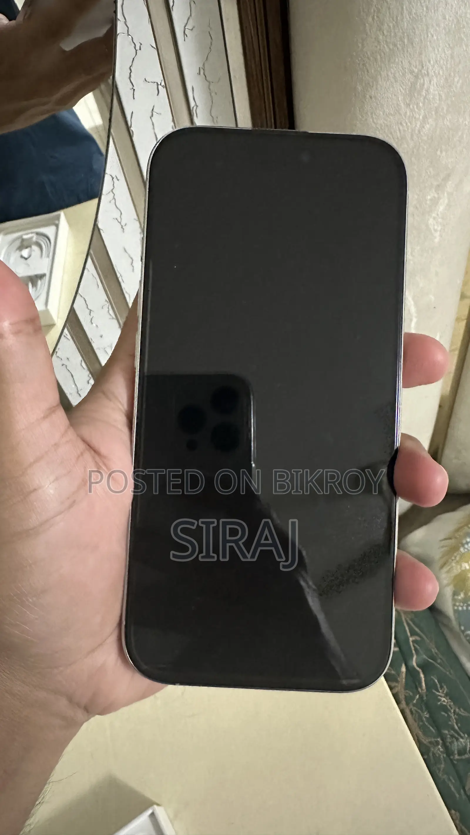নিউ অ্যাপল আইফোন ১৬ প্রো ১২৮ জিবি হোয়াইট