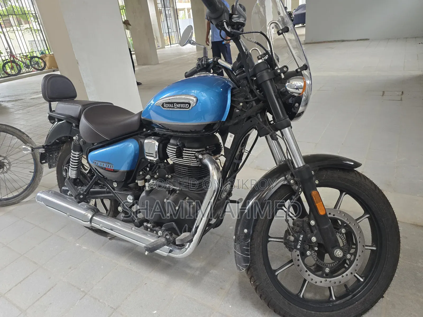 New Royal Enfield Meteor 350 2025 Blue