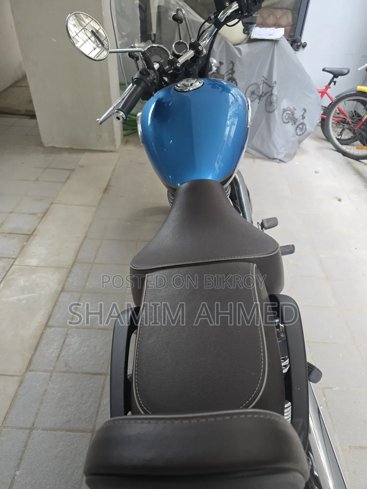 New Royal Enfield Meteor 350 2025 Blue