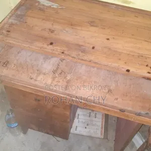 Original Teak Wood Cash Table
