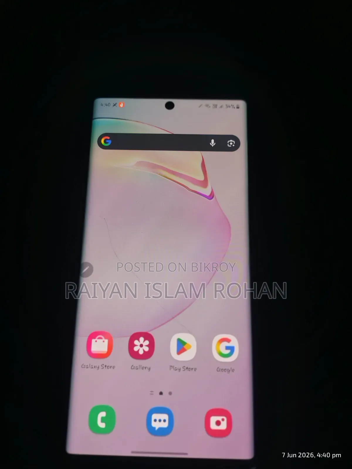 Samsung Galaxy Note 10 Plus 5G 256 GB Black