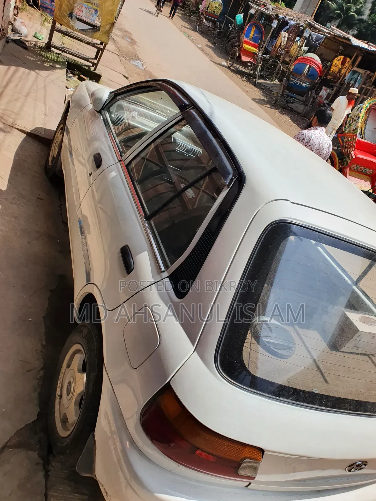 টয়োটা স্টারলেট ১৯৯৩ সাদা
