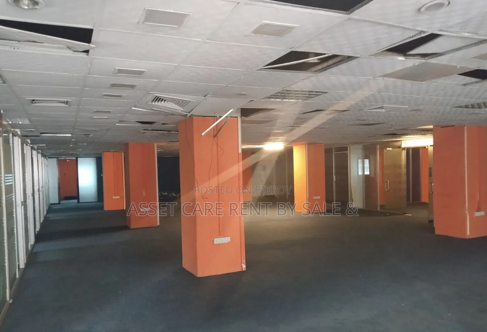 ৬২০০-বর্গফুটের বাণিজ্যিক স্পেস ভাড়া # মহাখালী এভিনিউ