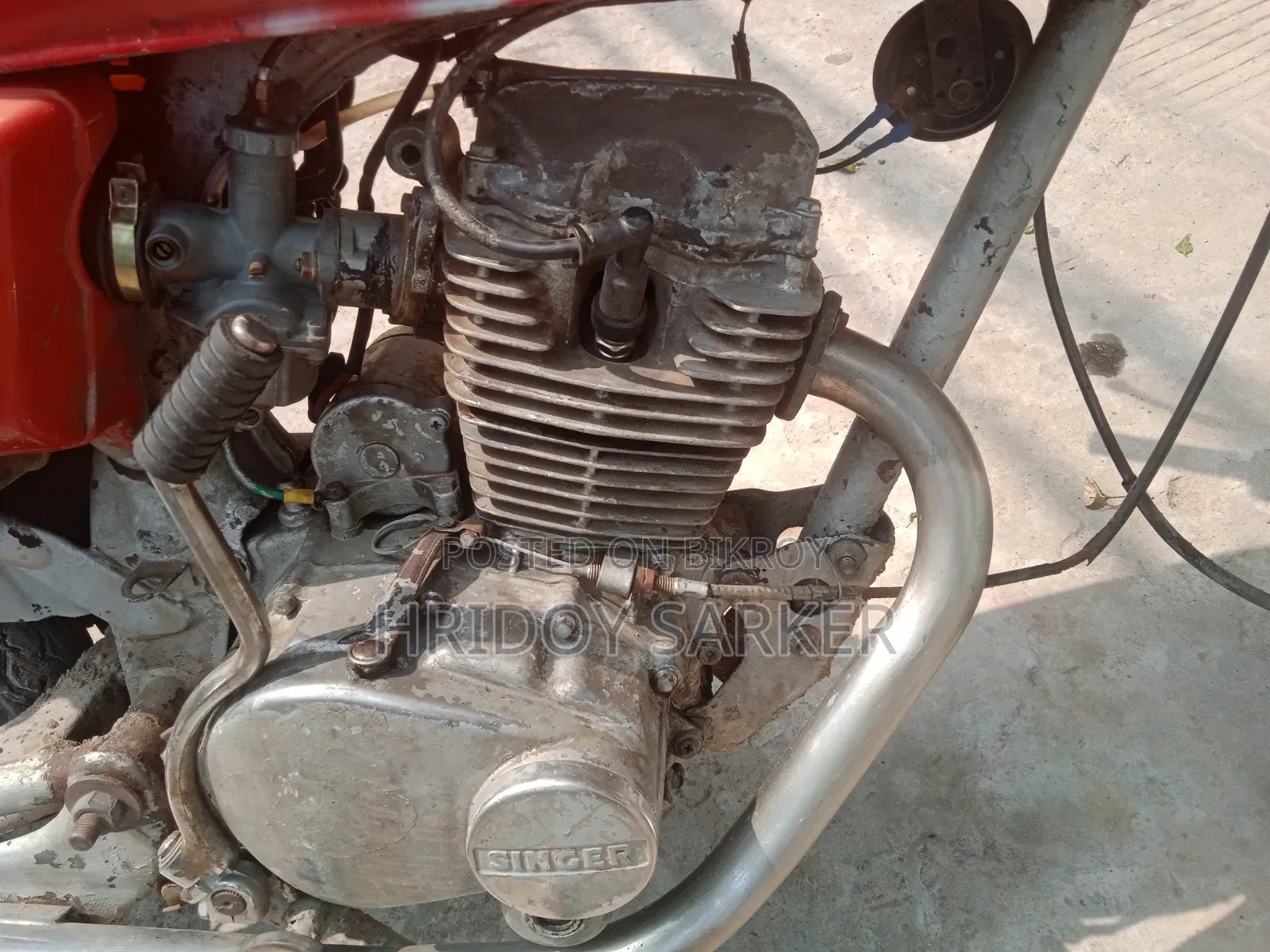 Honda CG110 2001 Red