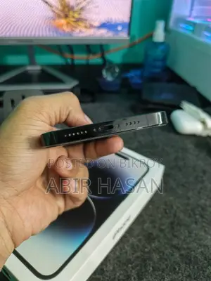 অ্যাপল আইফোন ১৪ প্রো ম্যাক্স ২৫৬ জিবি ব্ল্যাক