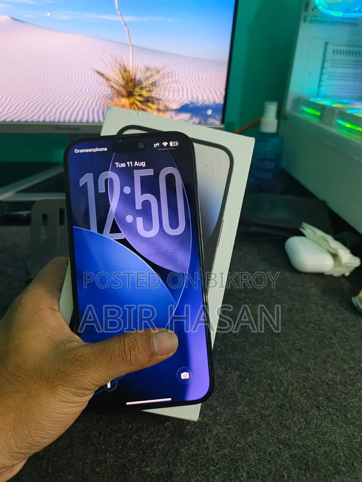 অ্যাপল আইফোন ১৪ প্রো ম্যাক্স ২৫৬ জিবি ব্ল্যাক