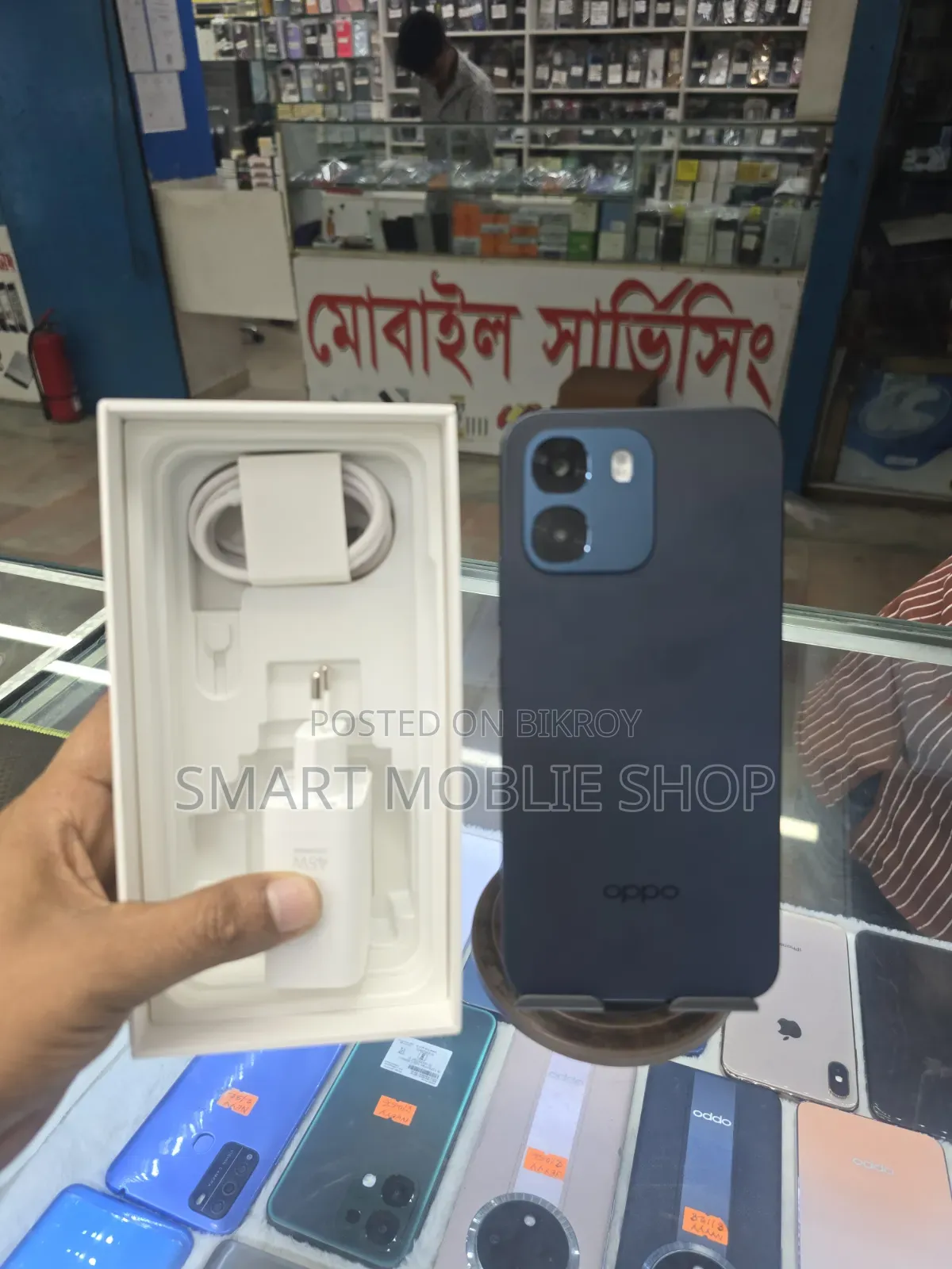 নিউ ওপ্পো এ৬ ১২৮ জিবি গ্রাফাইট