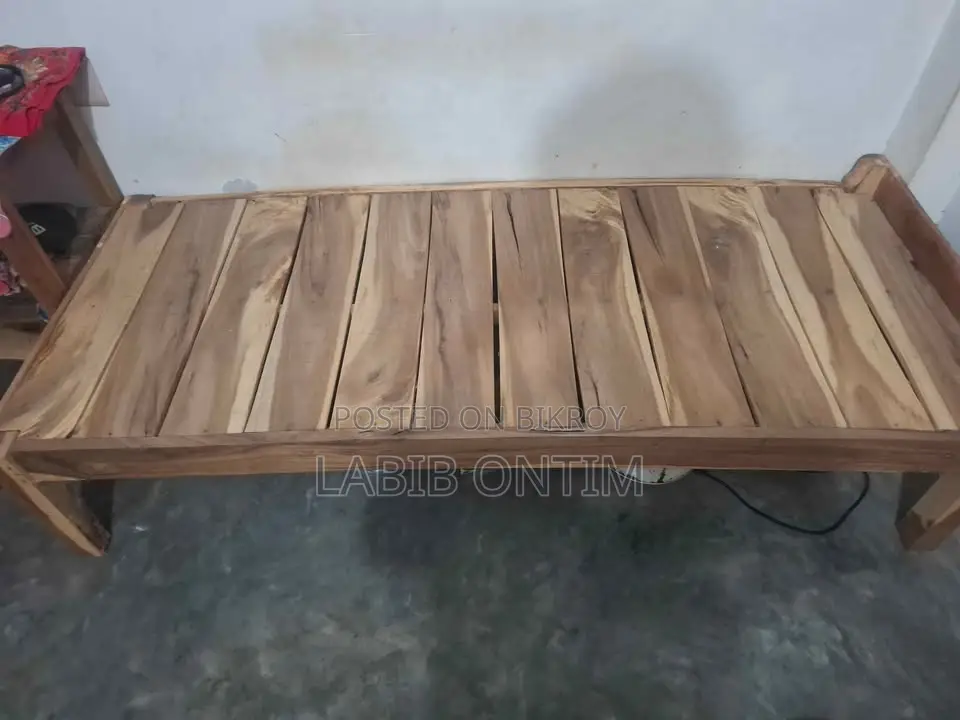 URGENT SALE: Solid Wood 3-Tier Table / Study Desk (BDT 800 Negotiable)