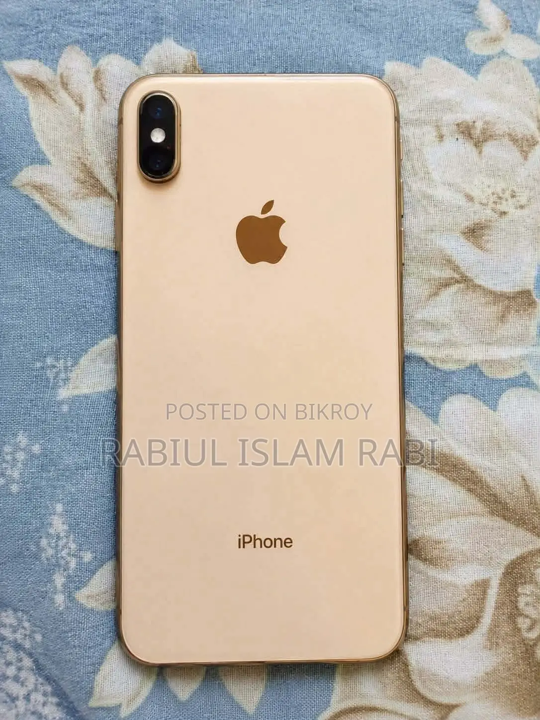 অ্যাপল আইফোন এক্সএস ম্যাক্স ২৫৬ জিবি গোল্ড