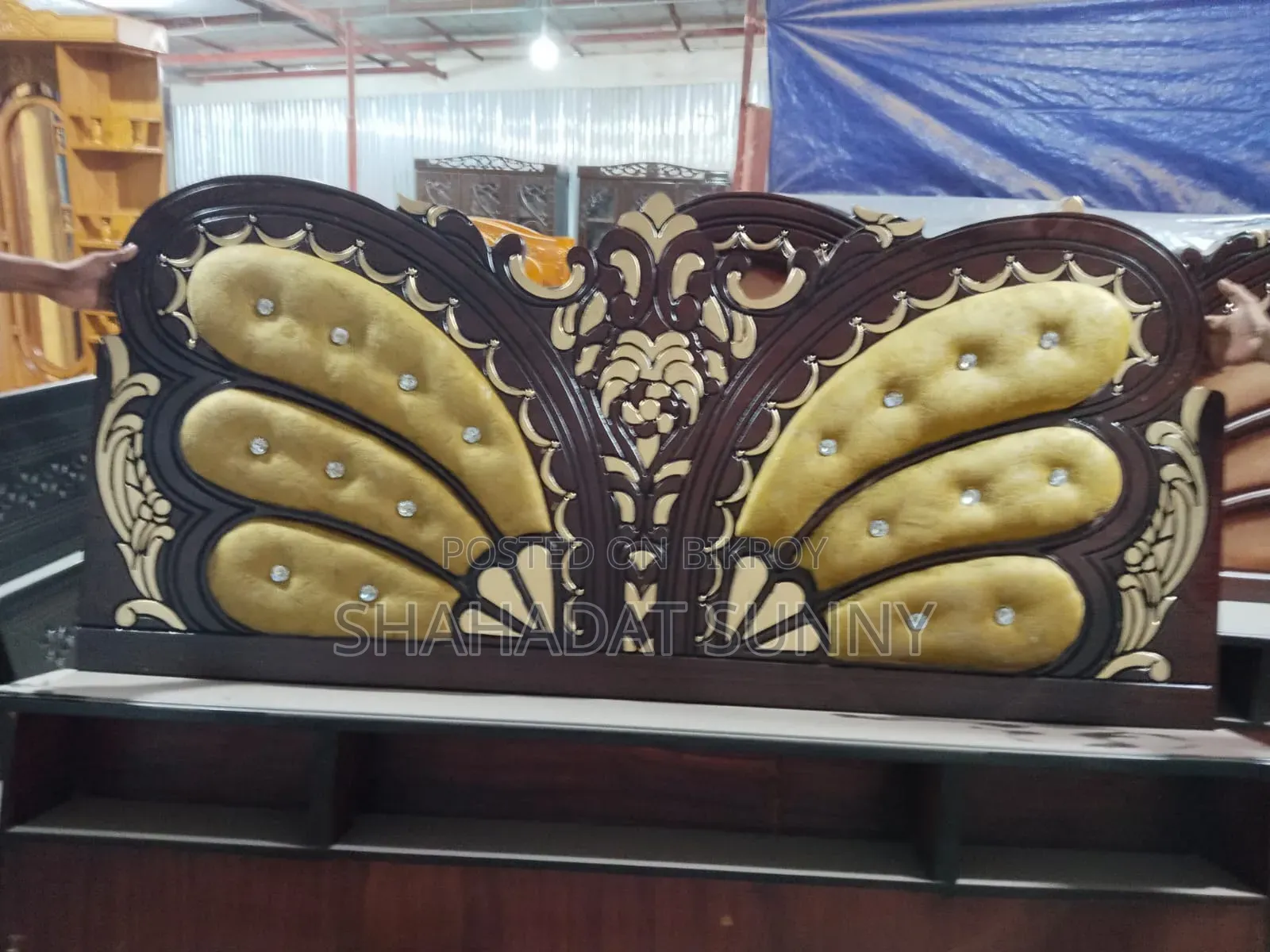 এমডিএফ ফুল বক্স বাটারফ্লাই খাট