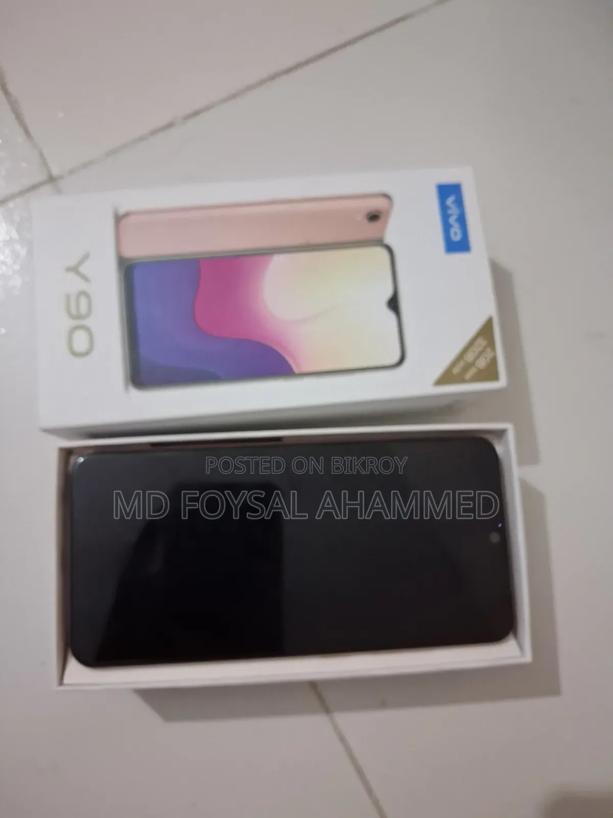 ভিভো ওয়াই৯০ ৩২ জিবি রোজ গোল্ড
