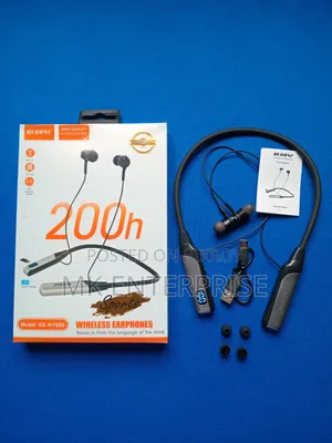 ⭐ Recrsi 200h Neckband | 200 Hours Neckband | Bluetooth Headphone