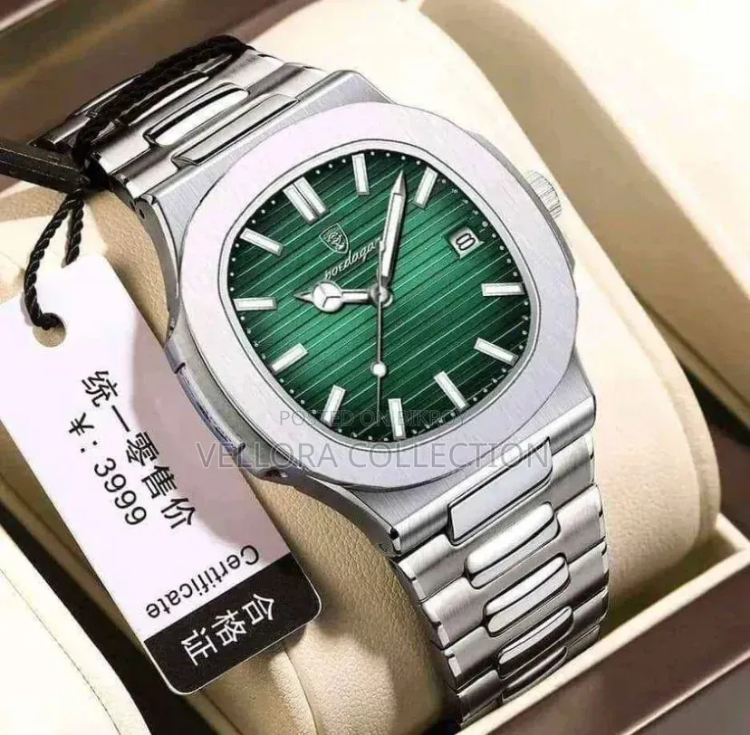 Poedagar 613 – Premium Stainless Steel Watch