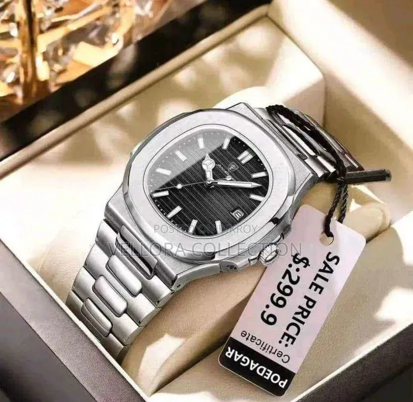 Poedagar 613 – Premium Stainless Steel Watch
