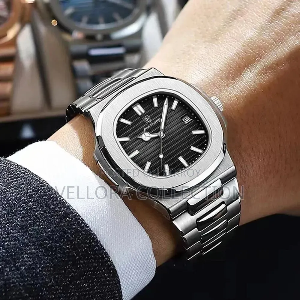 Poedagar 613 – Premium Stainless Steel Watch