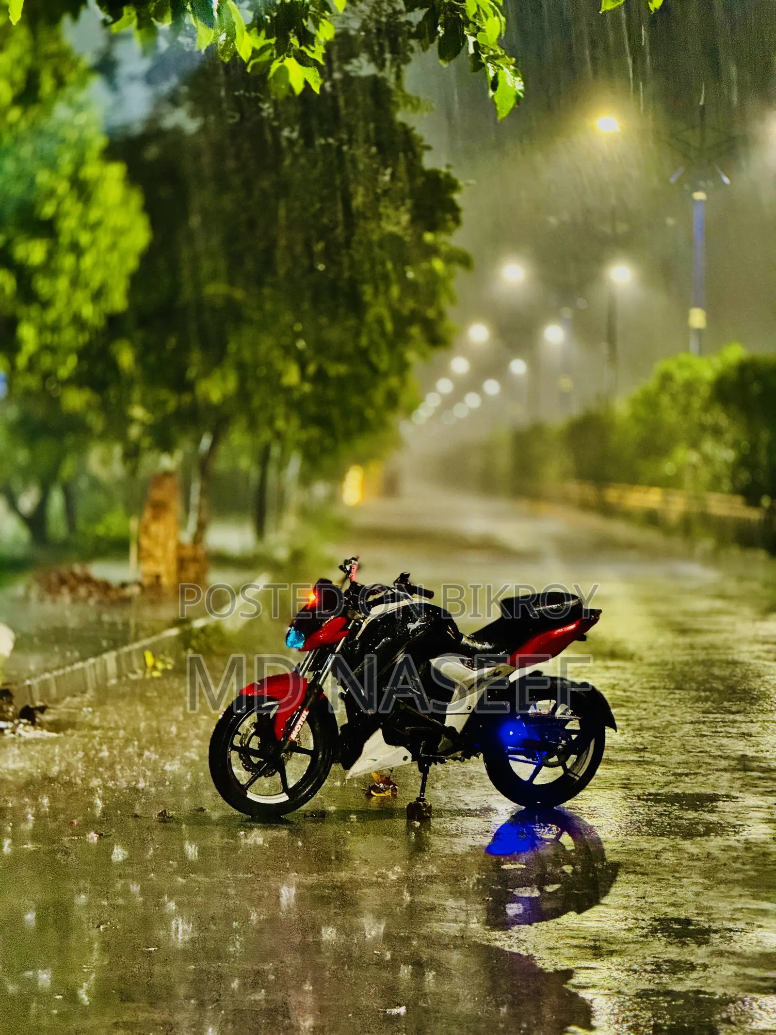 TVS Apache RTR 160 4V 2022 Red