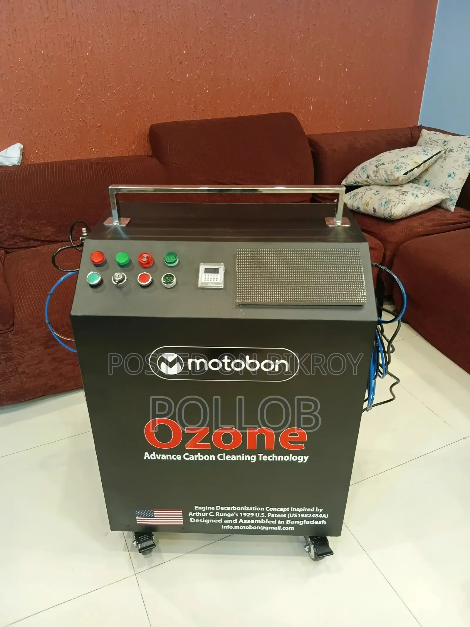 Engine Carbon Cleaning Machine