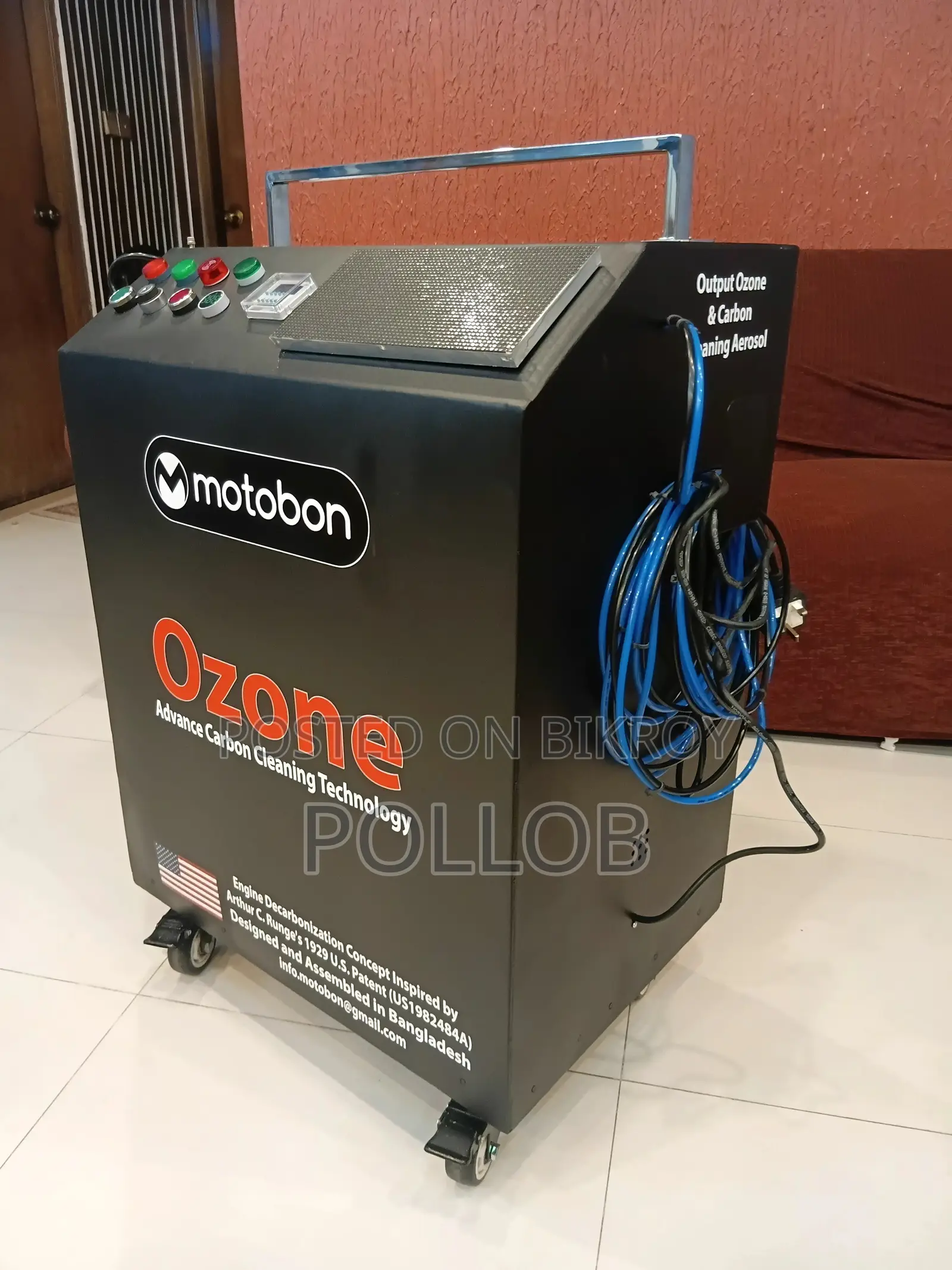 Engine Carbon Cleaning Machine