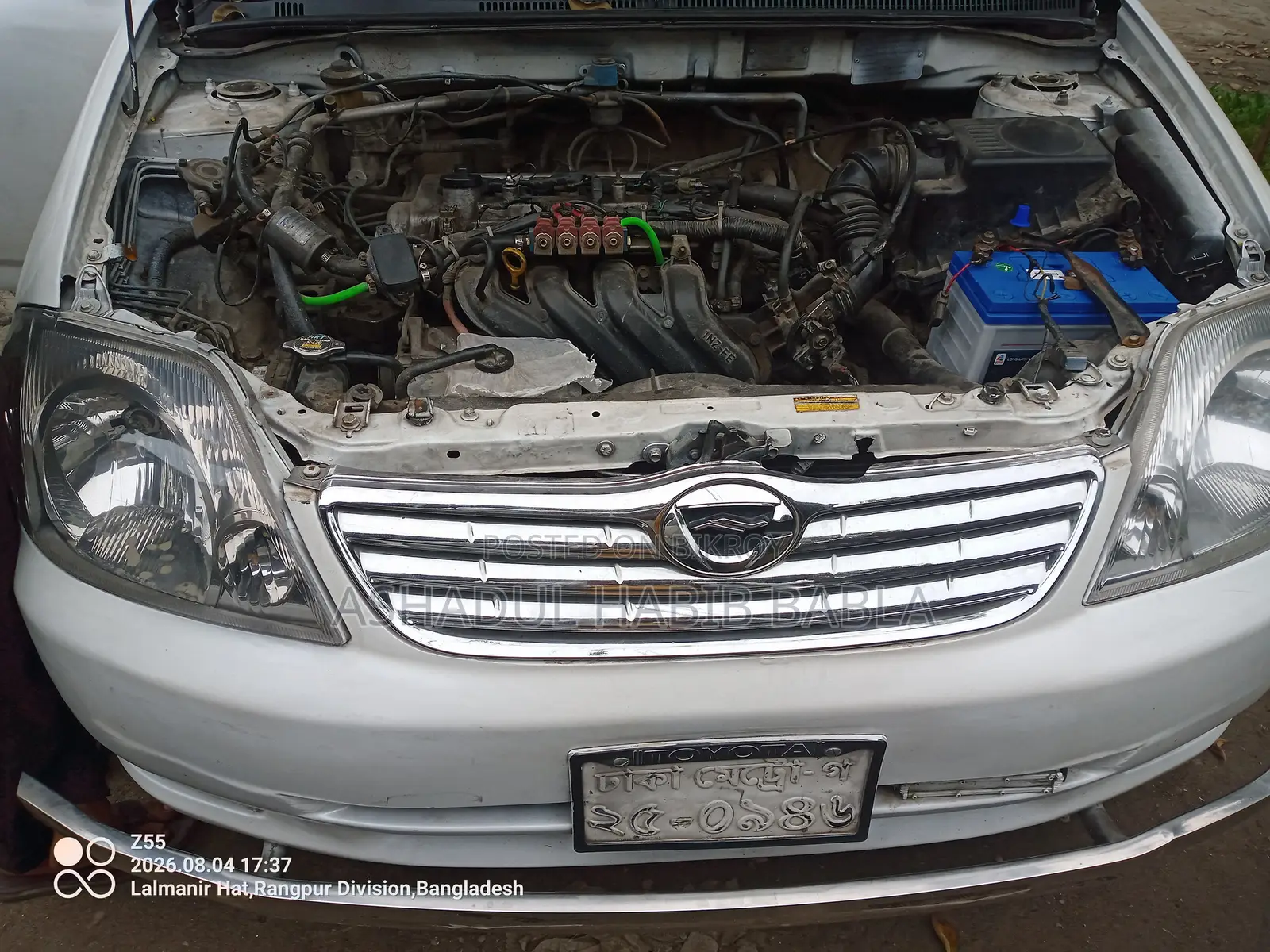 Toyota Corolla 2003 White