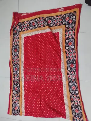 Trendy Palazzo Sleeve Cotton Kamiz and Matching Orna Set