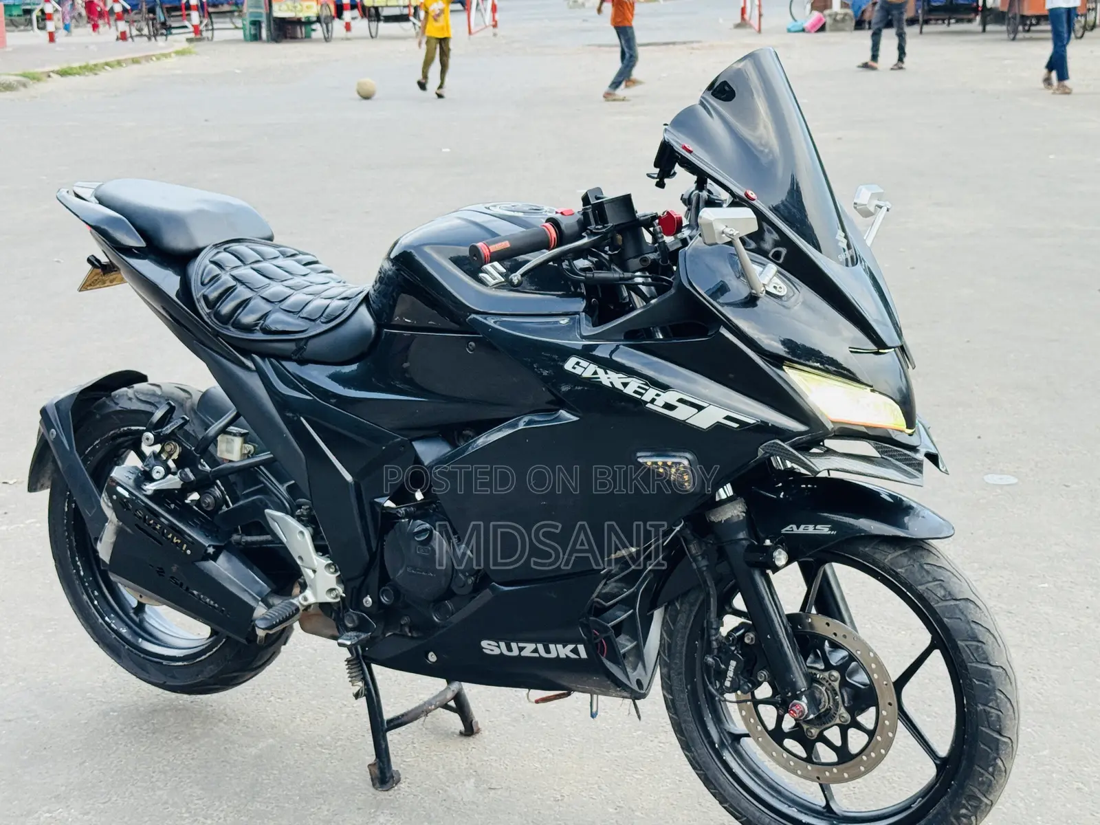 New Suzuki Gixxer SF 2022 Black