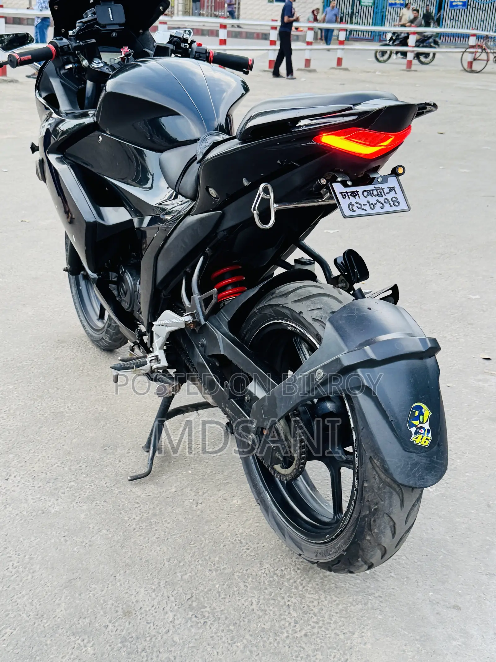 New Suzuki Gixxer SF 2022 Black