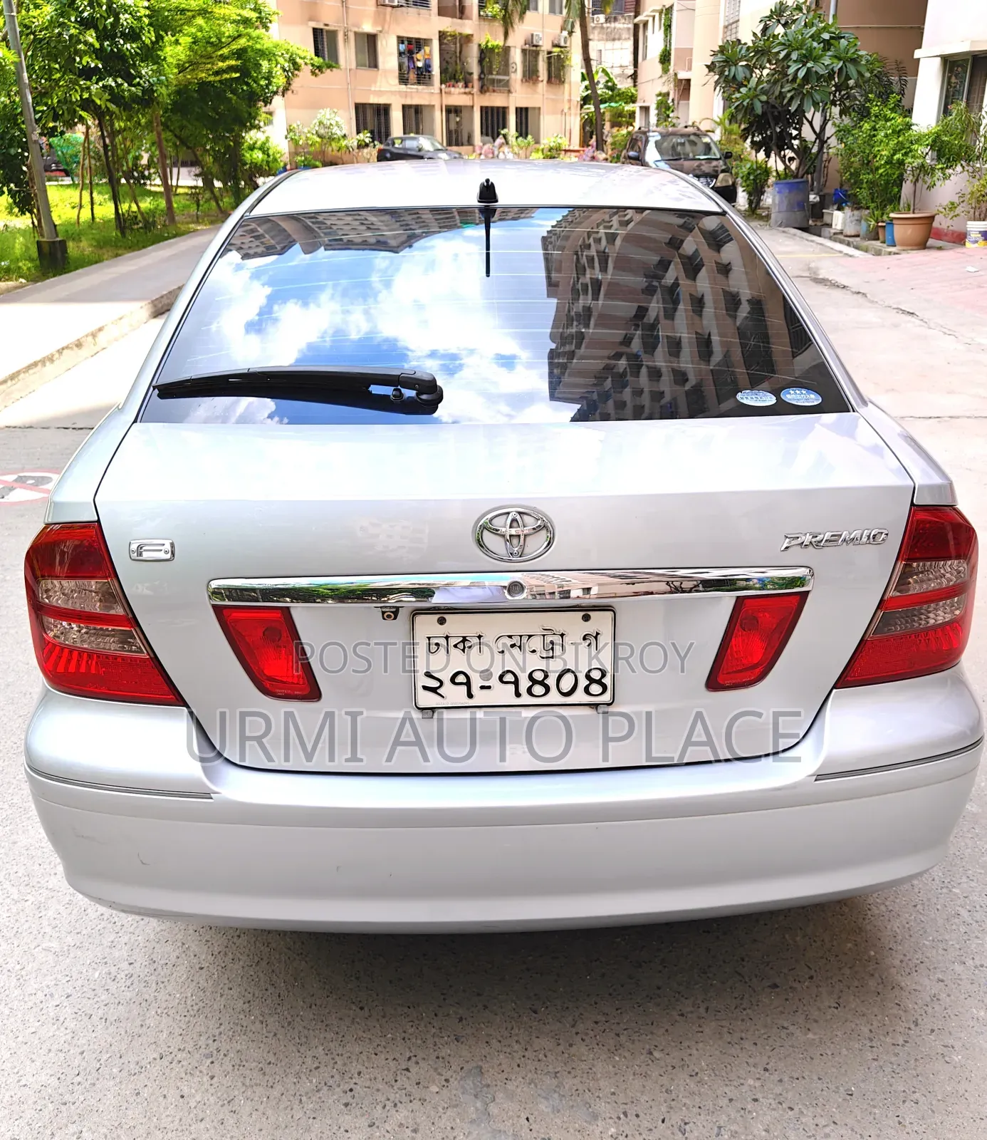 Toyota Premio 2007 Maroon