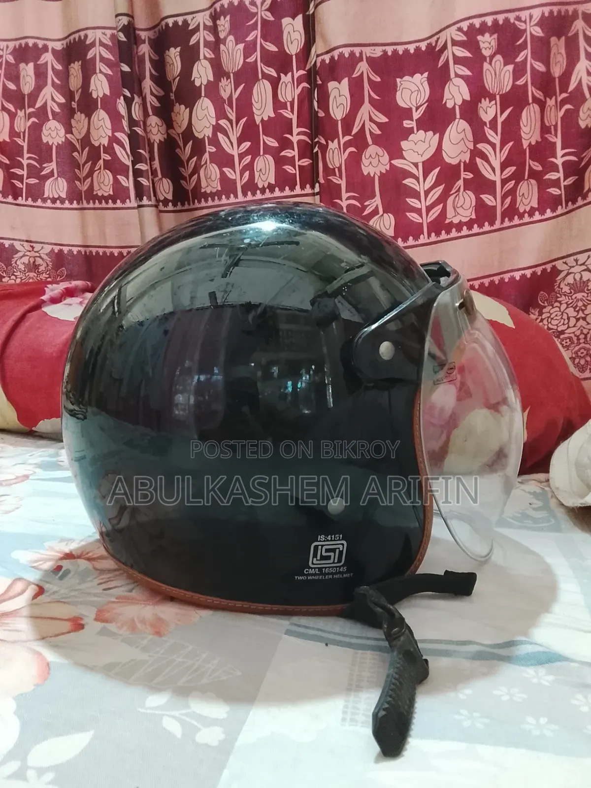 Sold the vehicle, so selling the helmet