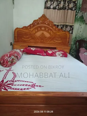বক্স খাট সেল করা হবে মেহগনি কাঠের তৈরি