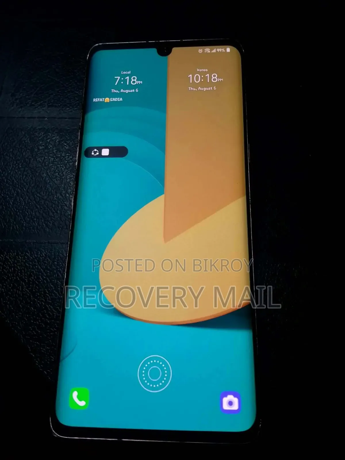 LG Velvet 128 GB Blue