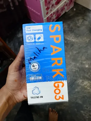 New Tecno Spark Go 64 GB Silver