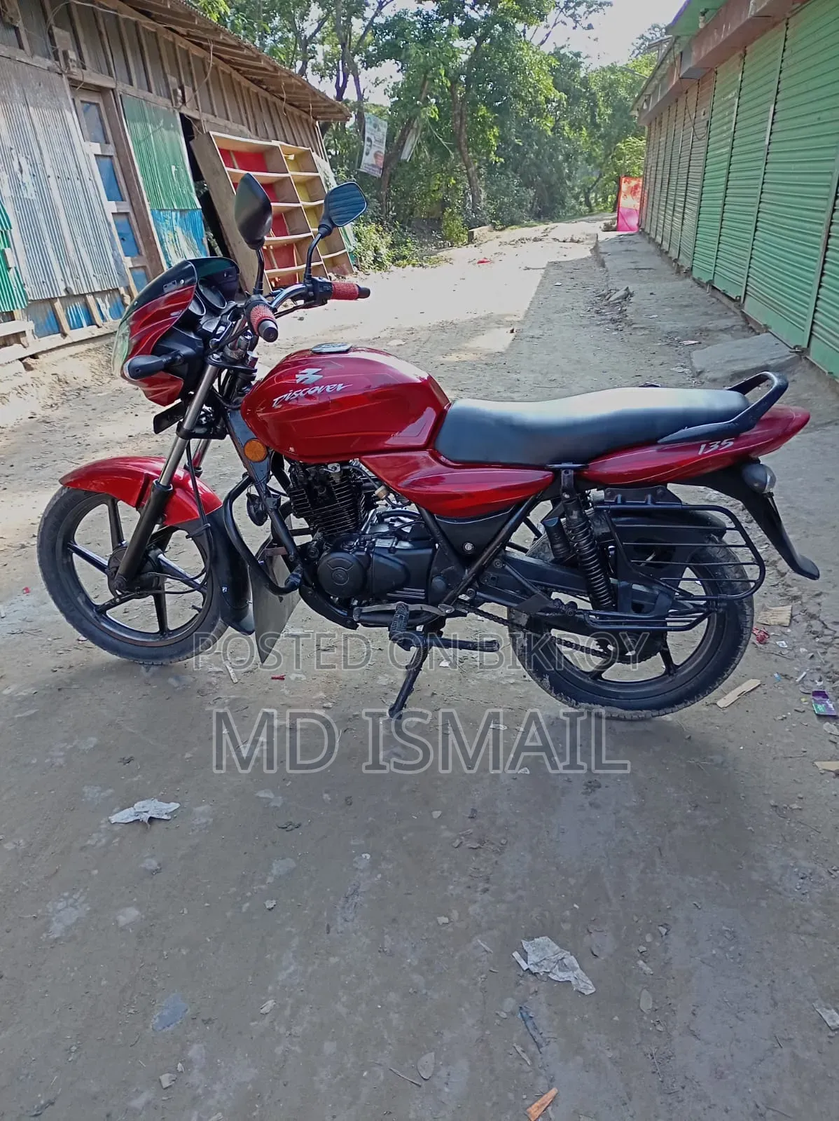 Bajaj Discover 135 2010 Red