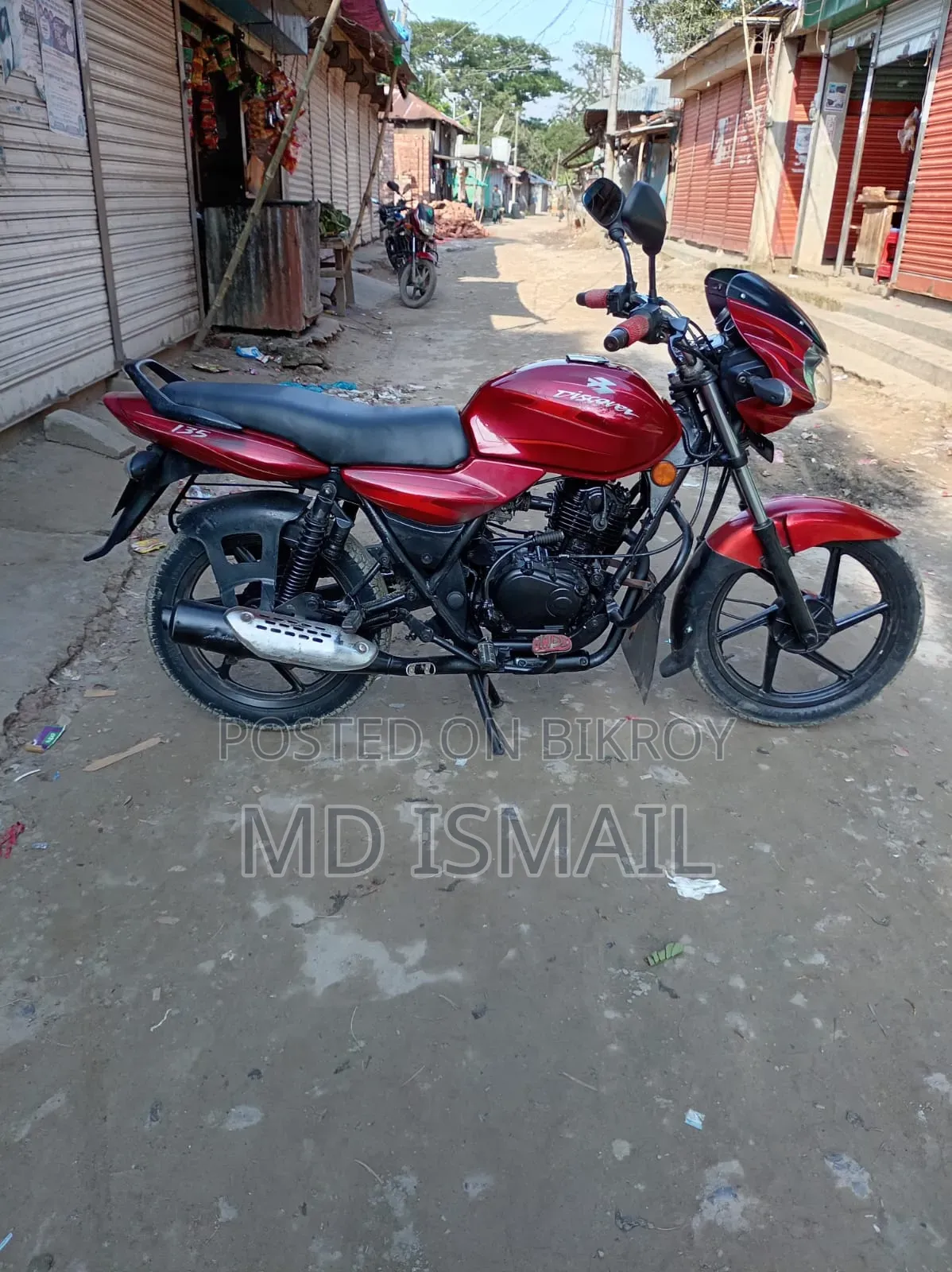 Bajaj Discover 135 2010 Red