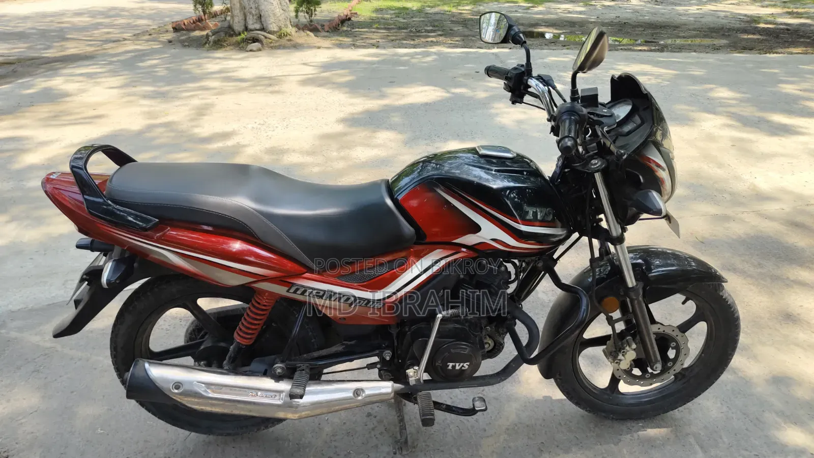 TVS Metro Plus 2023 Black