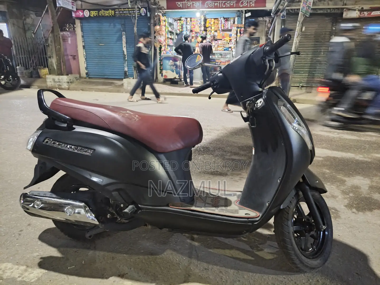 Suzuki Access 125 2024 Black