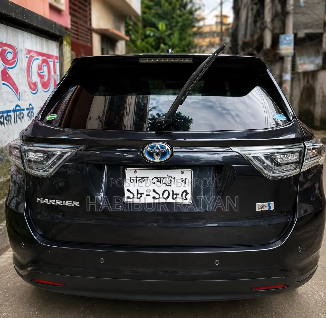 Toyota Harrier 2.5 Hybrid Four-Wheel Drive 2014 Black