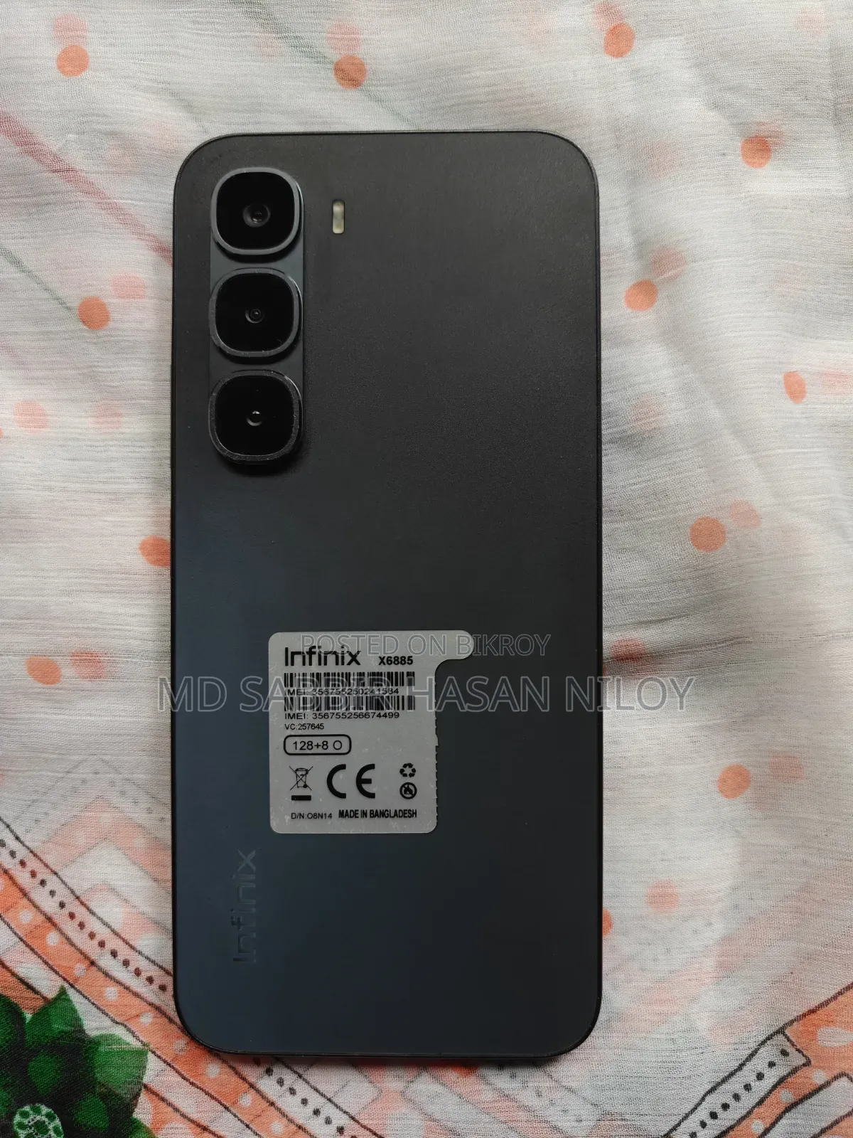 New Infinix Hot 60 Pro 128 GB Black
