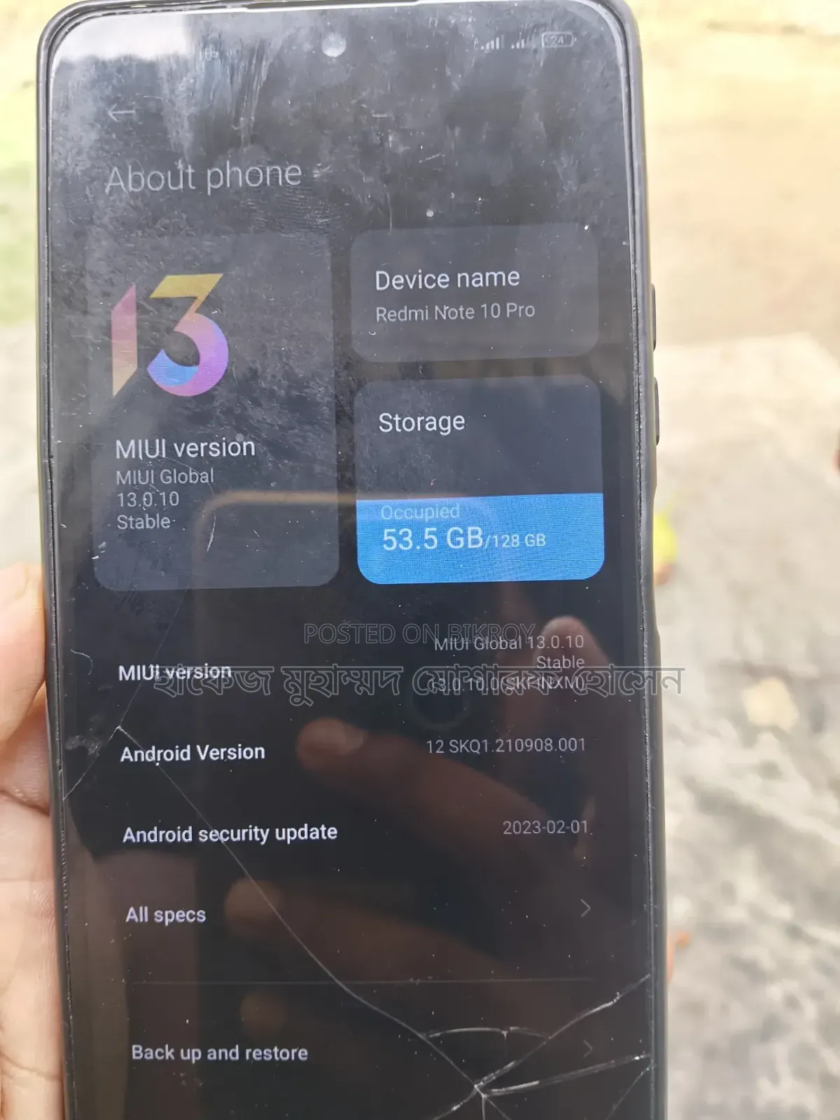 New Xiaomi Redmi Note 10 Pro 128 GB