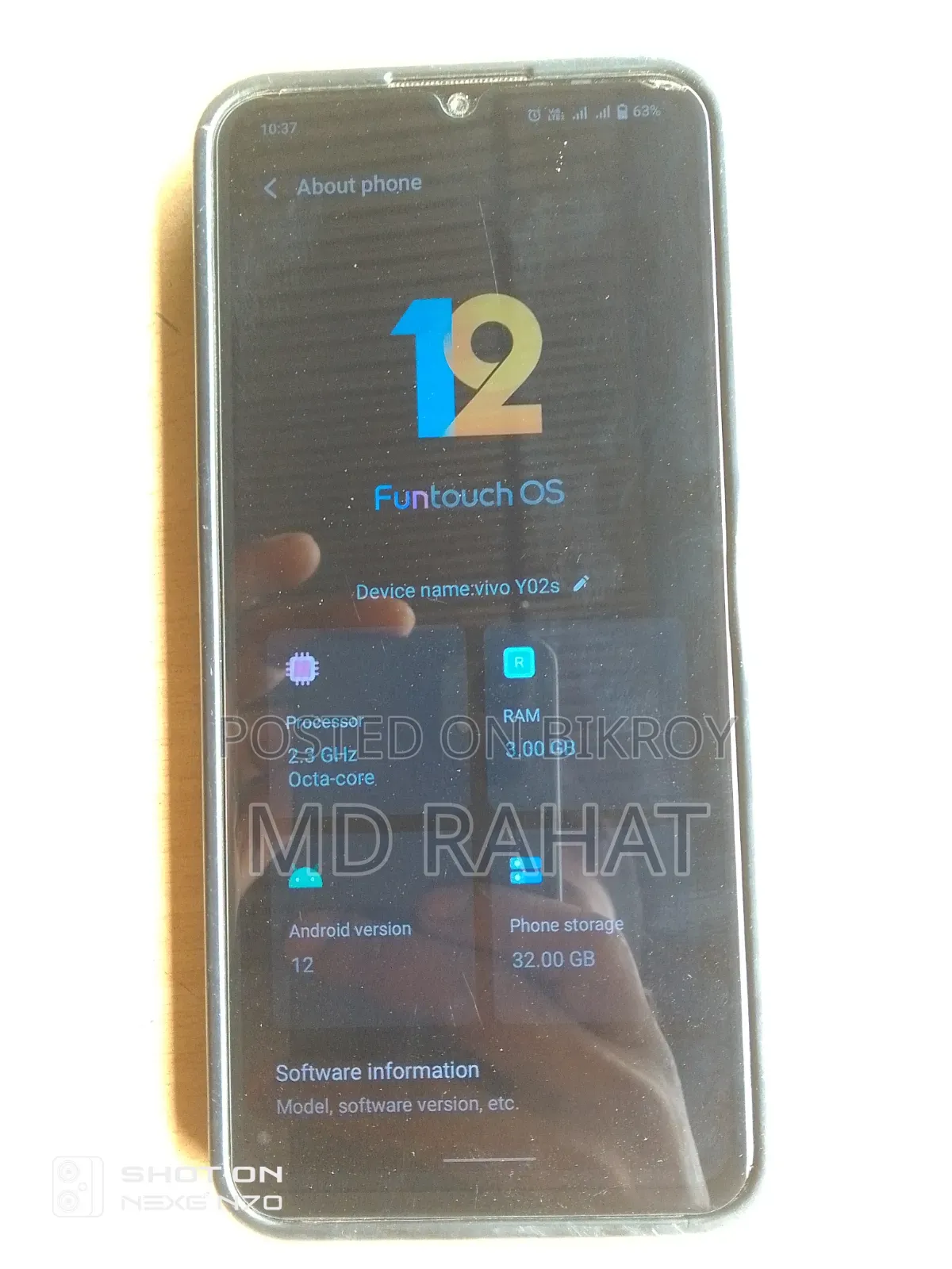 Vivo Y02s 32 GB Black