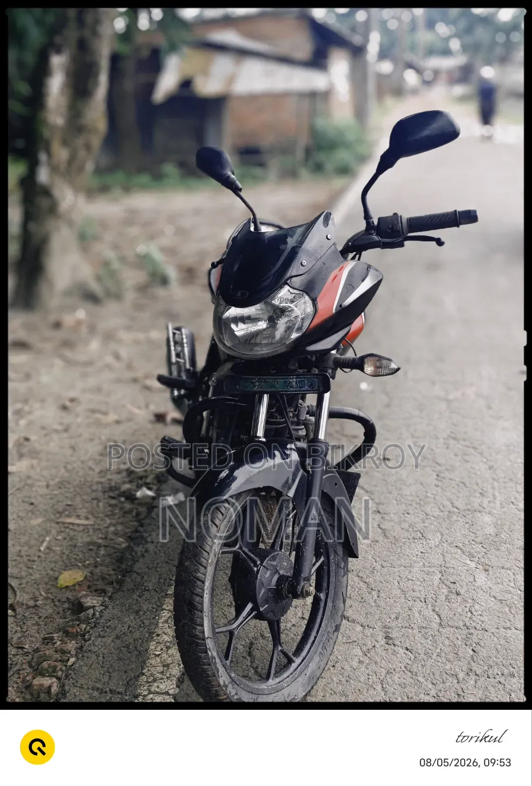 বাজাজ ডিসকভার ১১০ ২০২০ লাল