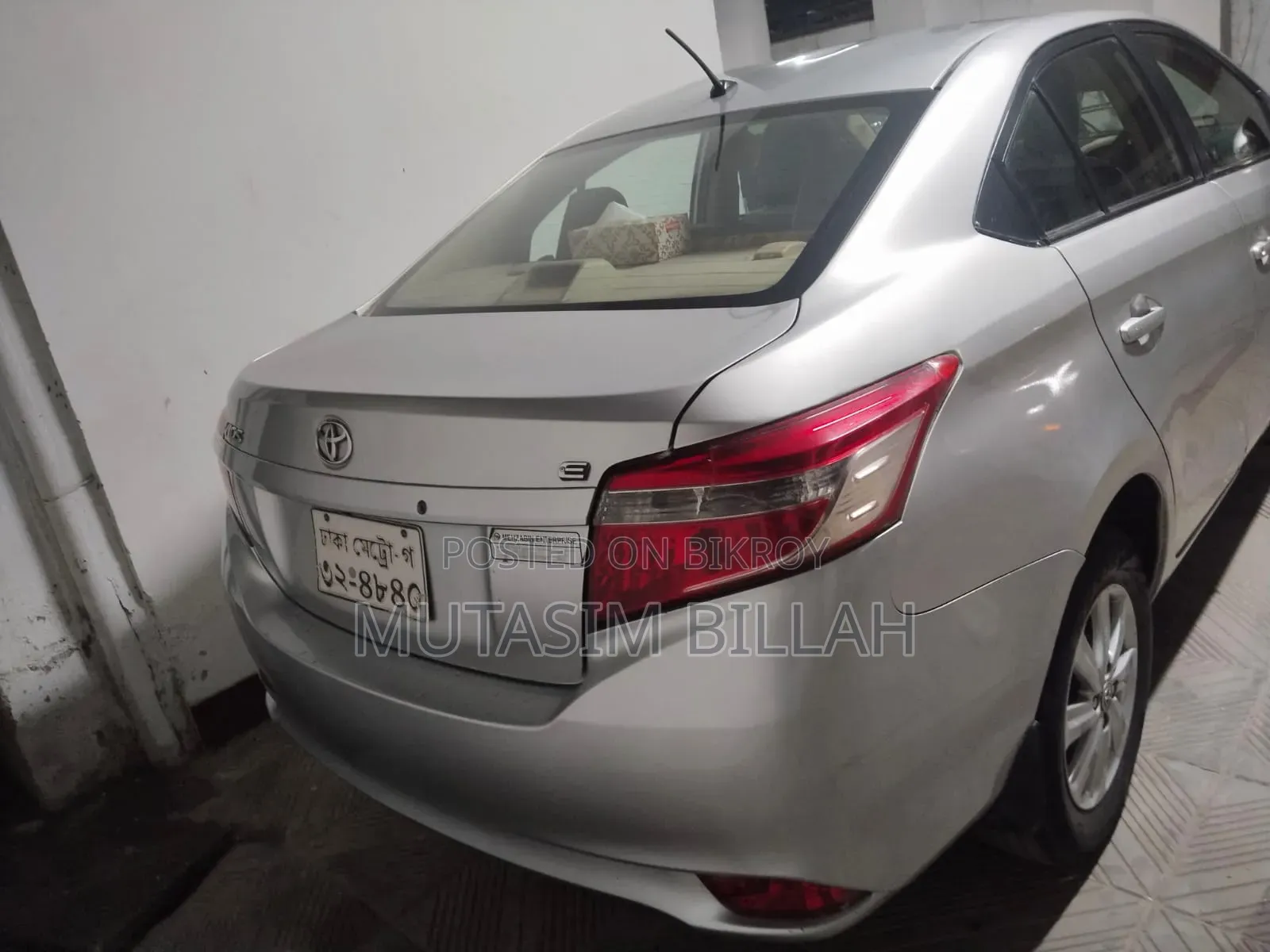 Toyota Vios 2017 Silver