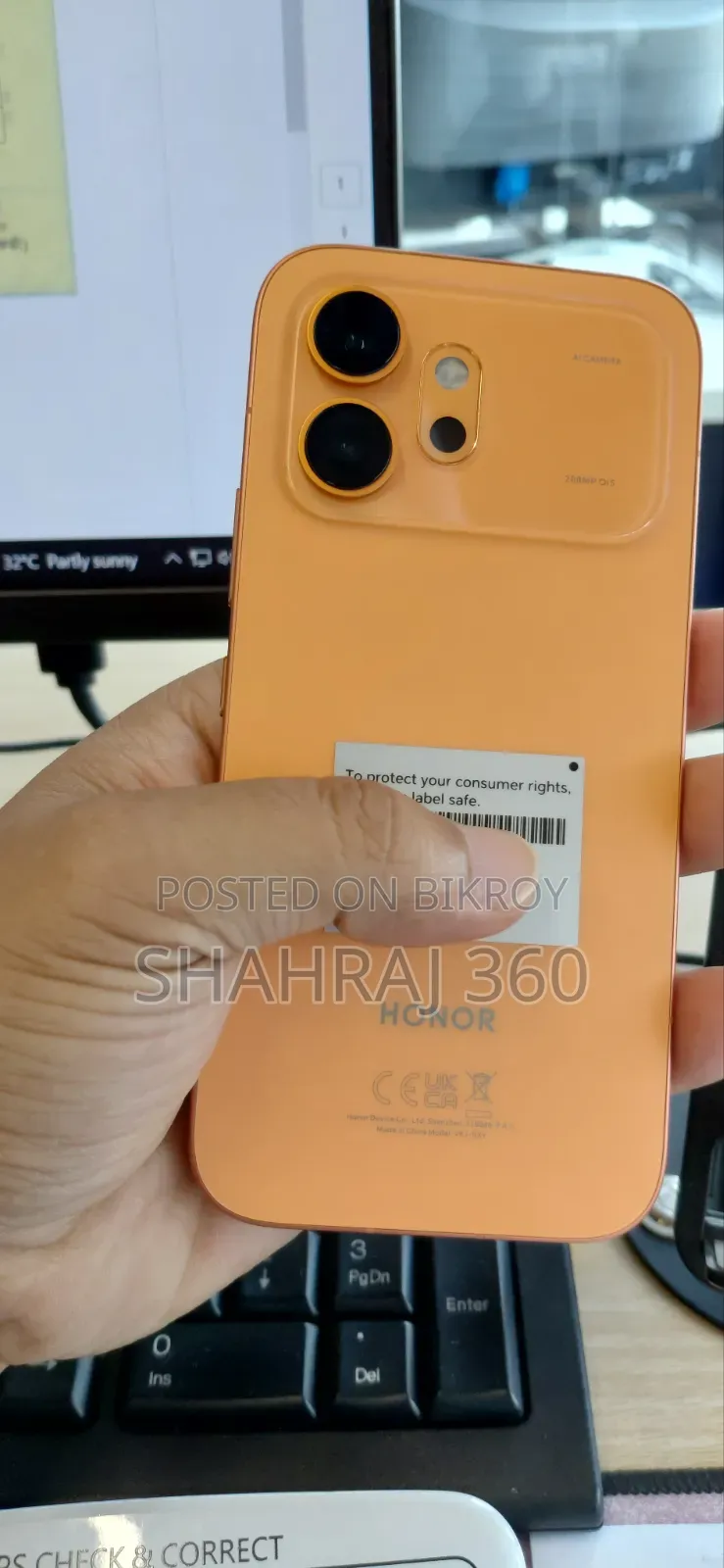 Honor 600 256 GB Orange