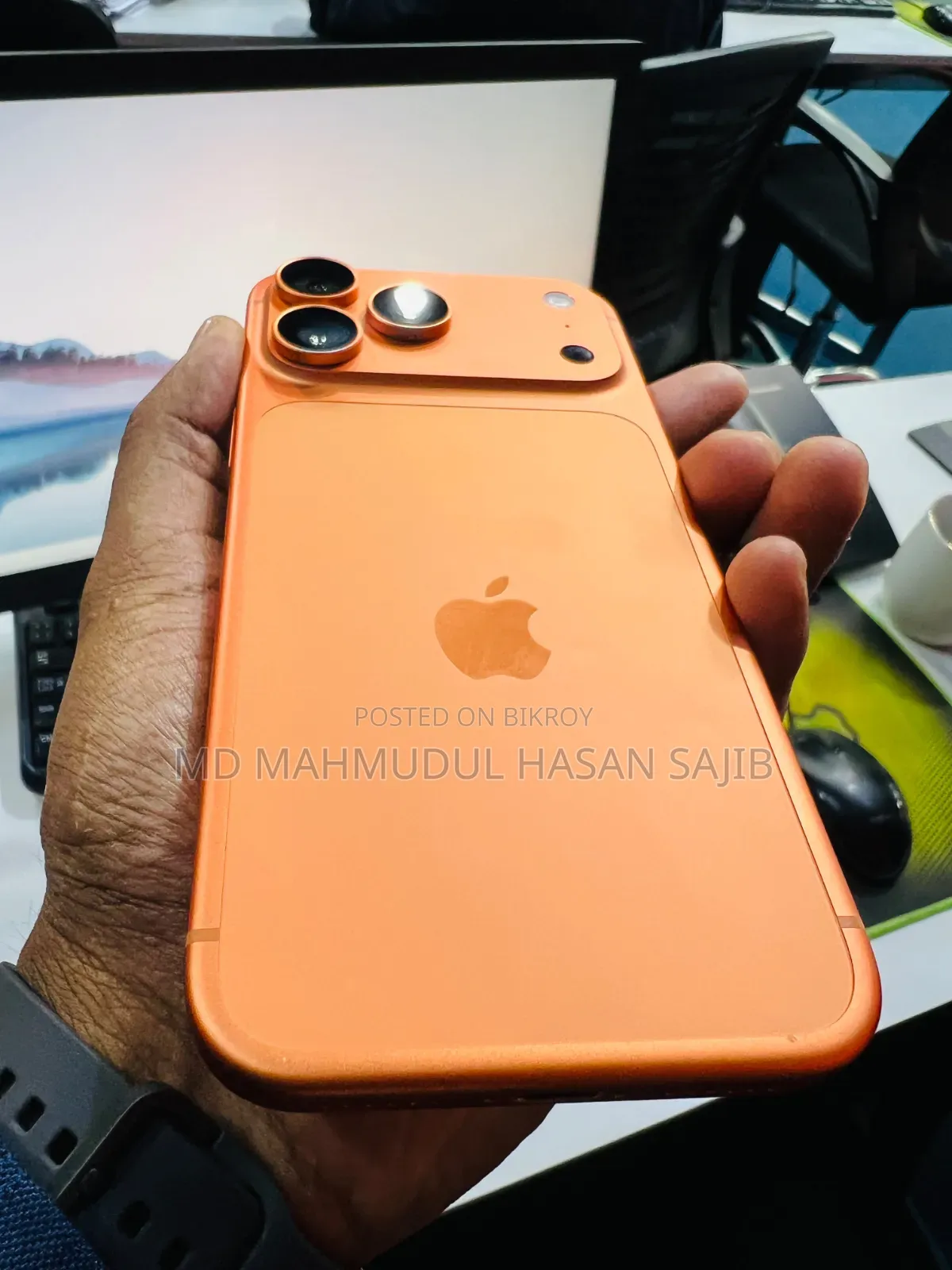 অ্যাপল আইফোন ১৭ প্রো ম্যাক্স ২৫৬ জিবি কমলা