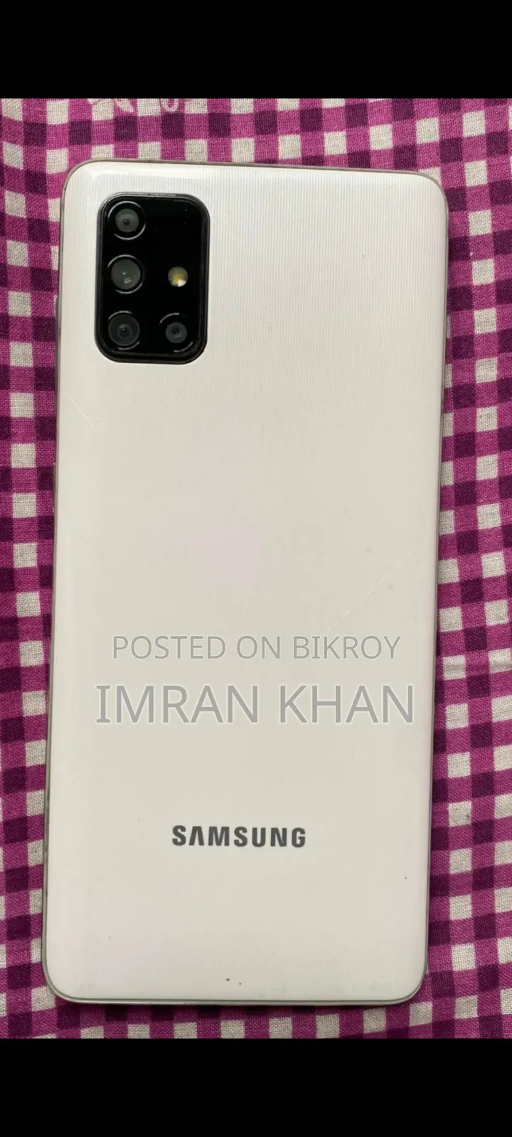 Samsung Galaxy A71 128 GB White