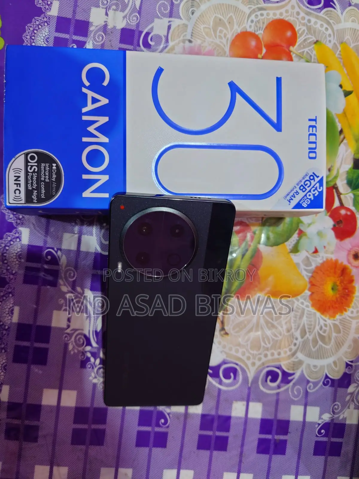Tecno Camon 30 256 GB Black