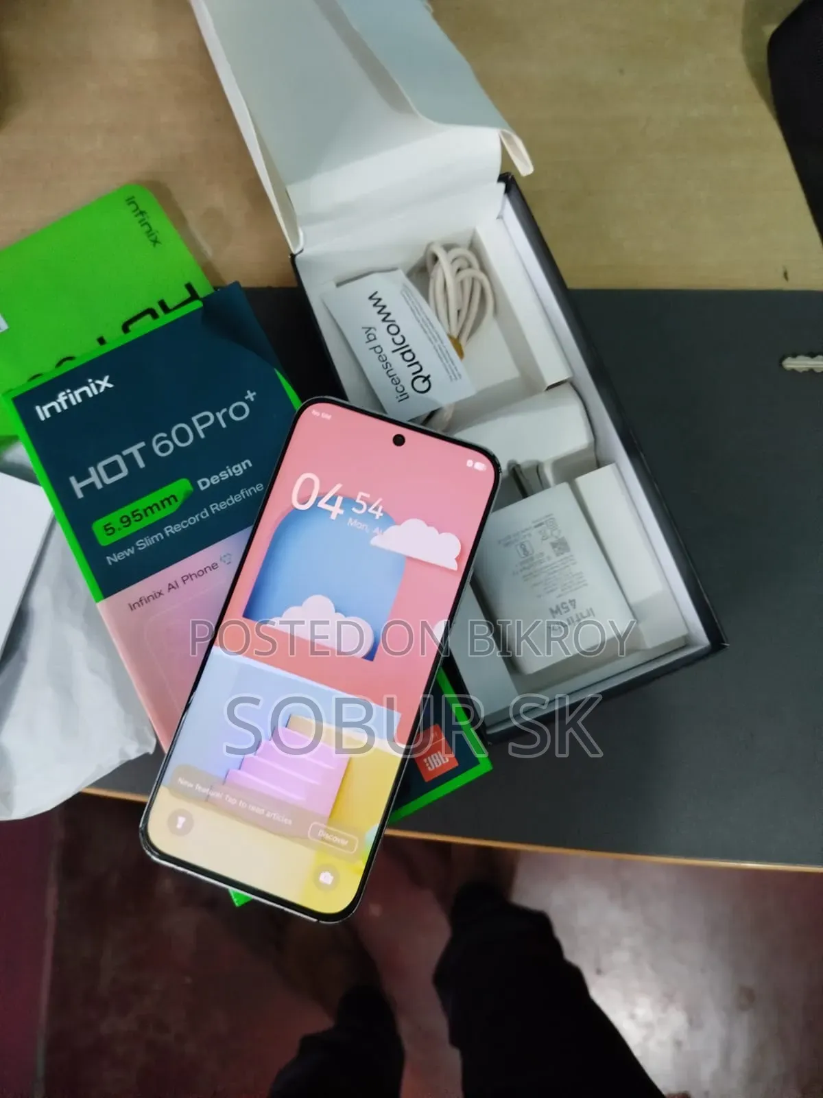 Infinix Hot 60 Pro+ 256 GB Gray