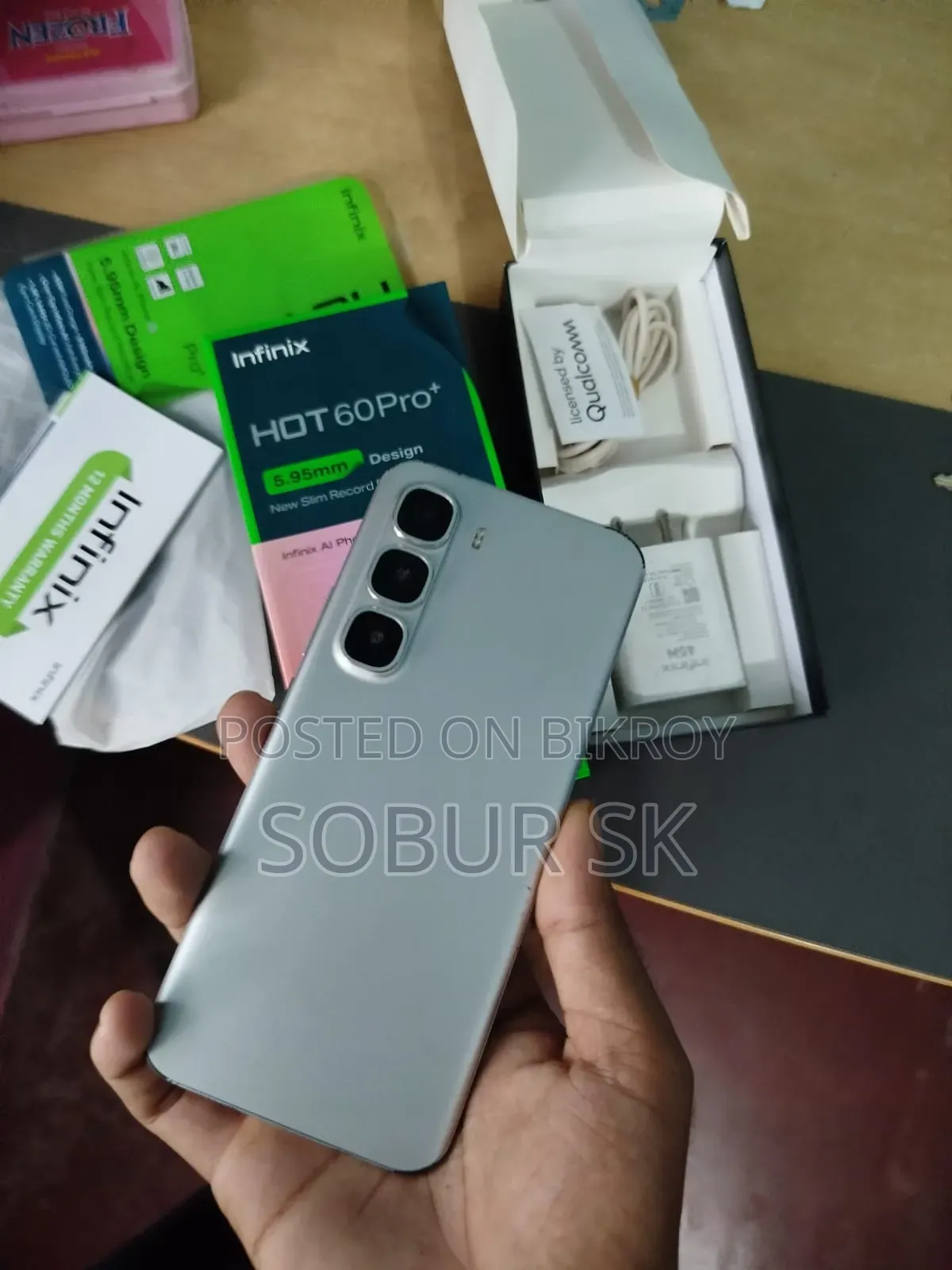 Infinix Hot 60 Pro+ 256 GB Gray