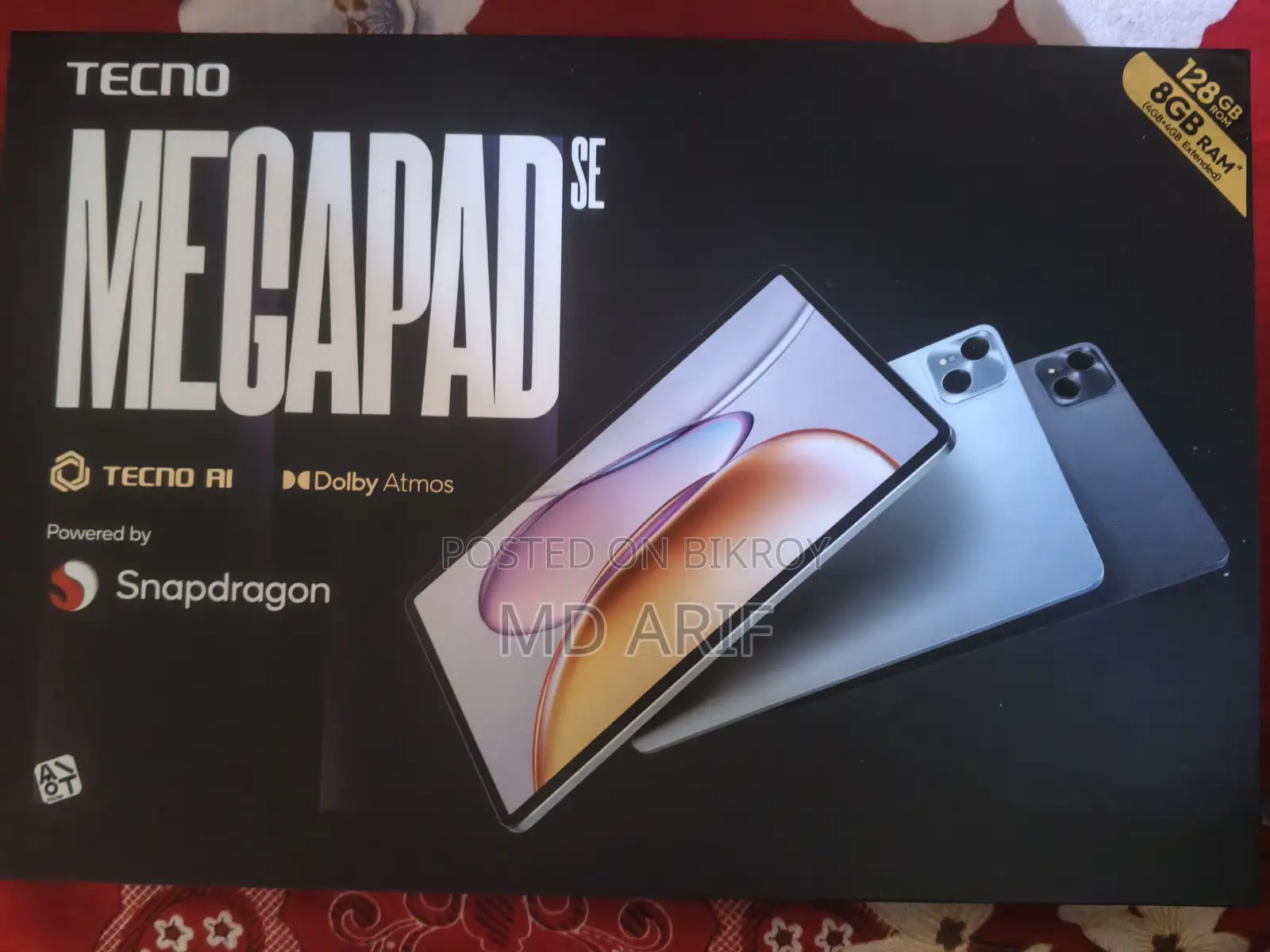 Tecno Megapad SE 128 GB Silver