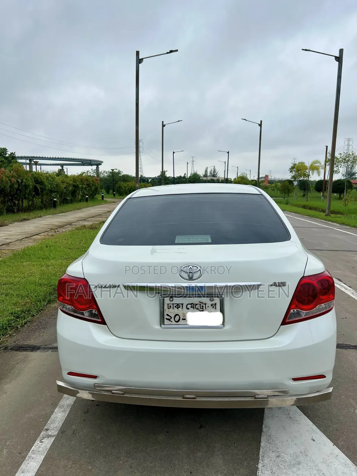 Toyota Allion 2011 Pearl White