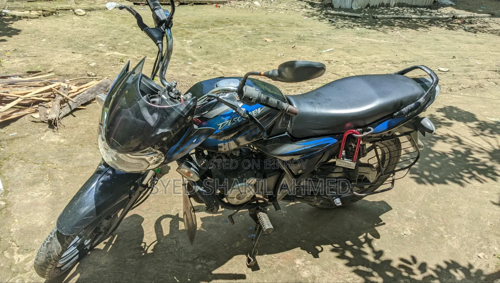 Bajaj Discover 125 2013 Blue